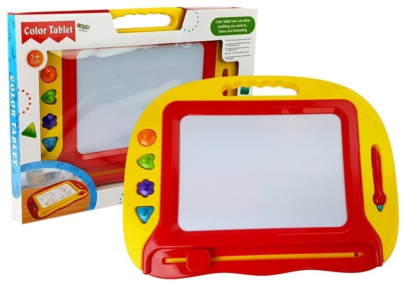 Magnetinė rašymo lenta su antspaudais lean toys