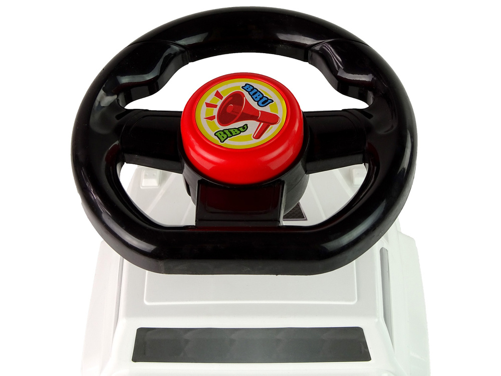 Paspiriama mašinėlė lean toys qx-5500- 2 su atlošu white