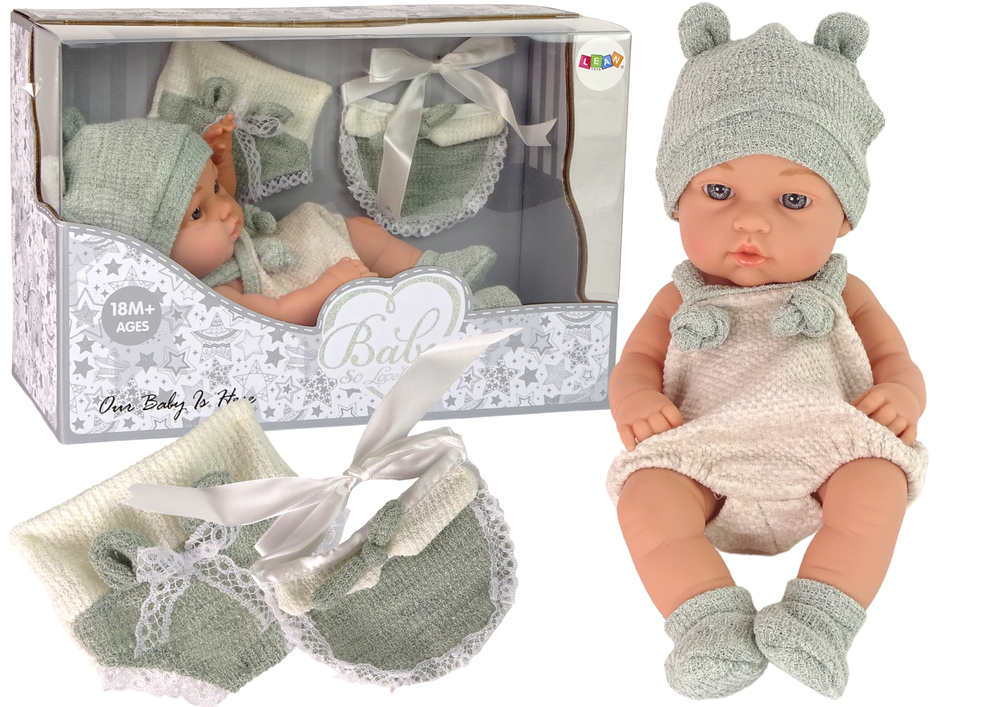 Lėlė kūdikis leantoys, 30cm