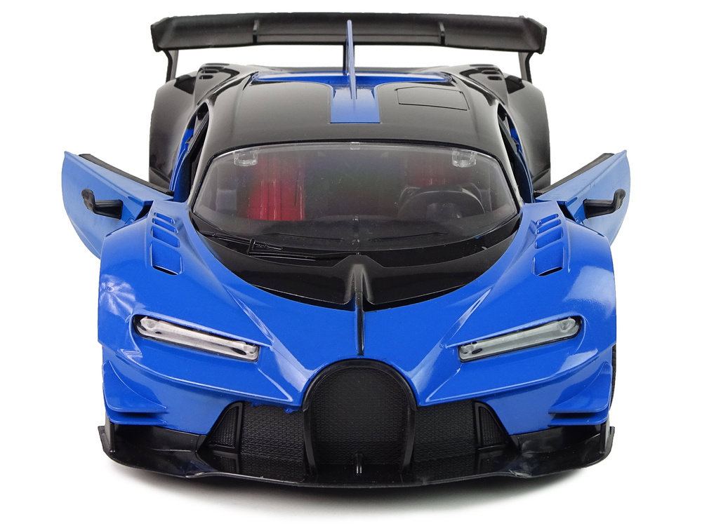 Nuotolinio valdymo sportinis automobilis su led žibintais