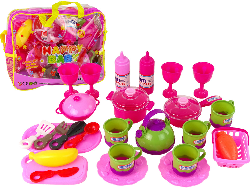 Žaislinis indų rinkinys lean toys 31 dalys