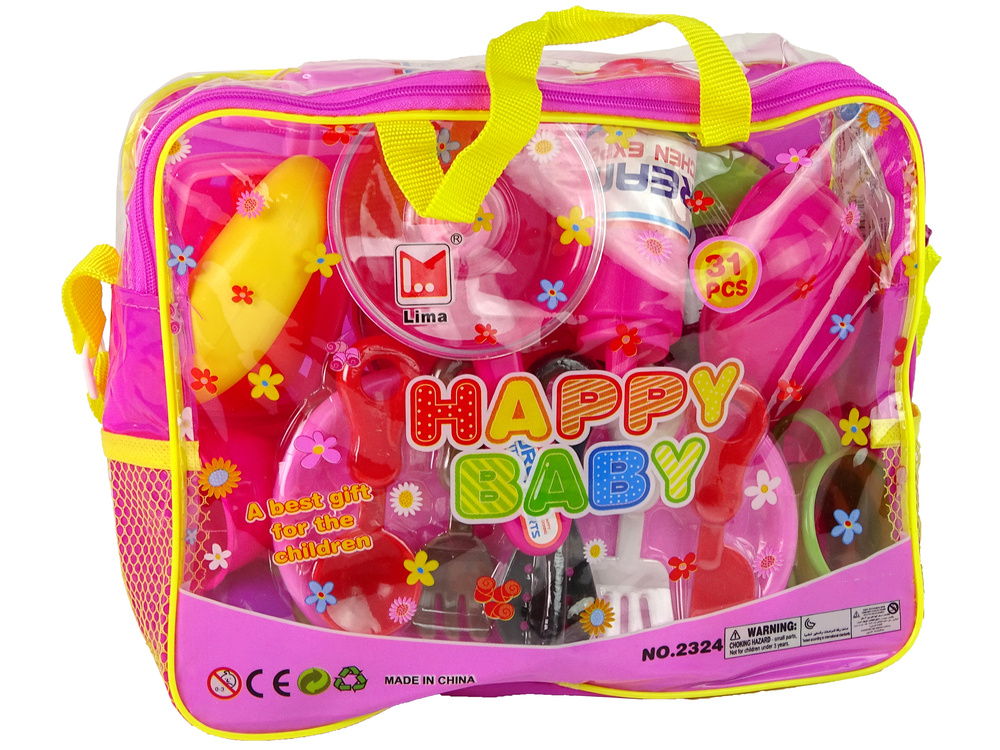 Žaislinis indų rinkinys vaikams lean toys 31 dalis