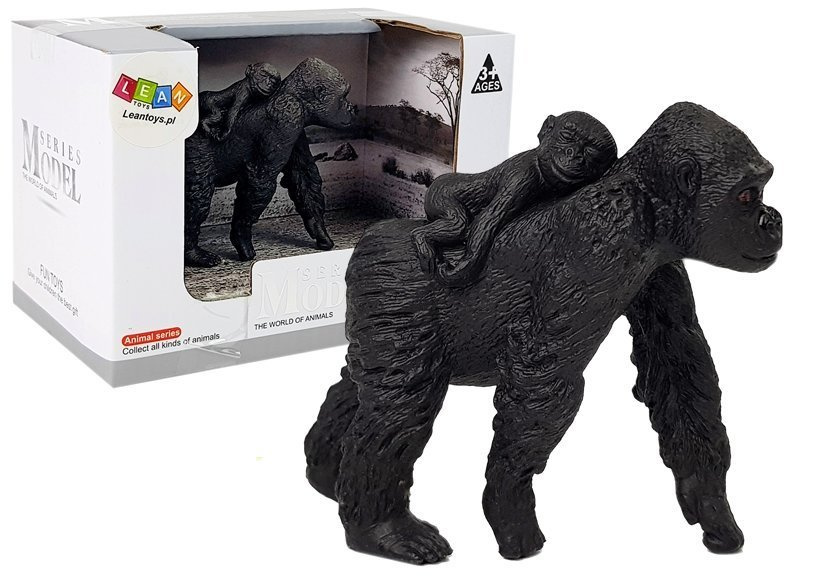 Gorilų figūrėlės lean toys