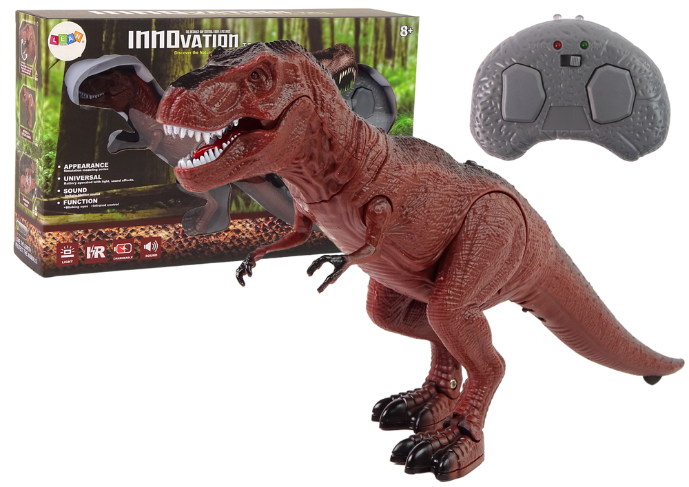 Lean toys dinozauras tyrannosaurus rex nuotoliniu būdu valdomas