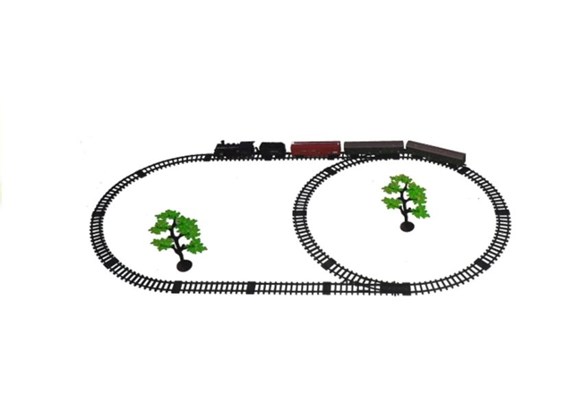 Rail king žaislinis traukinio rinkinys