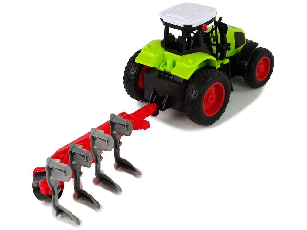 Nuotoliniu būdu valdomas traktorius lean toys 1:16