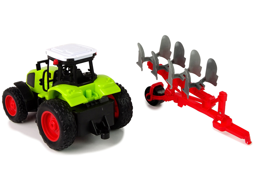 Nuotoliniu būdu valdomas traktorius lean toys 1:16
