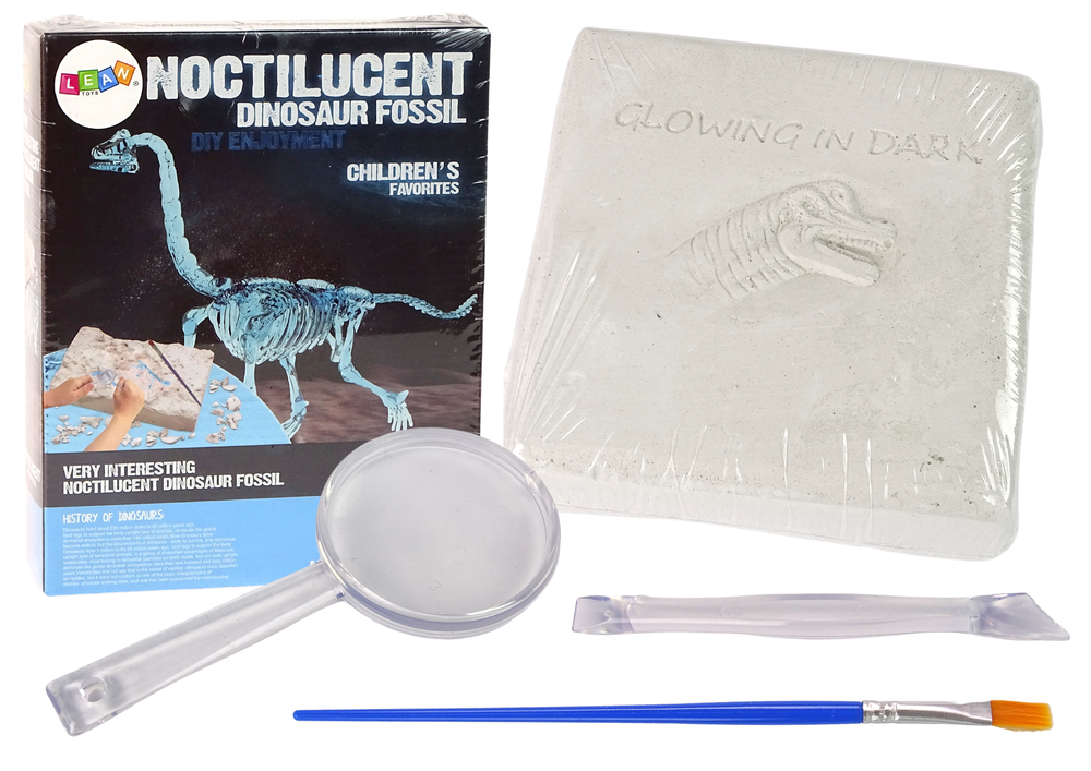 Archeologijos kasinėjimų rinkinys dinozauro skeleto 3d brachiozauro holograma