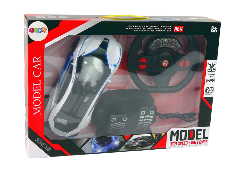 Radijo bangomis valdomas automobilis leantoys