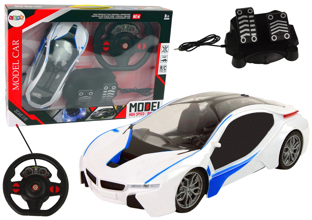 Radijo bangomis valdomas automobilis leantoys