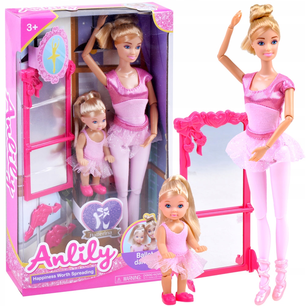 Anlily balerina rinkinys 3 vnt.