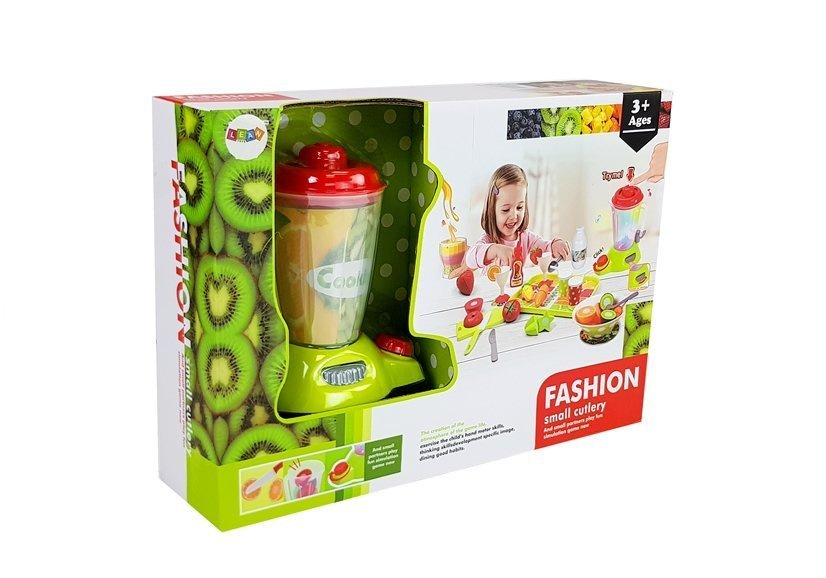 Žaislinis kokteilių trintuvas su priedais lean toys