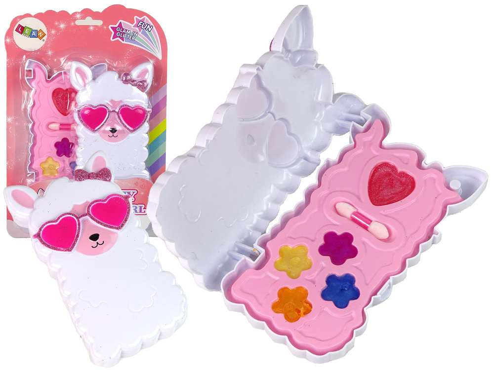 Grožio rinkinys vaikams leantoys pink lama, 1 vnt.