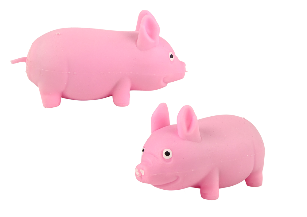 Sensorinis žaislas lean toys paršelis, rožinis