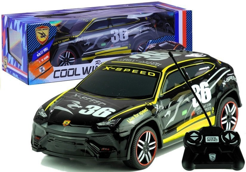 Radijo bangomis valdomas sportinis automobilis