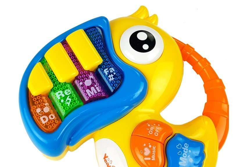 Vaikiškas pianinas ir gitara lean toys funny music animals