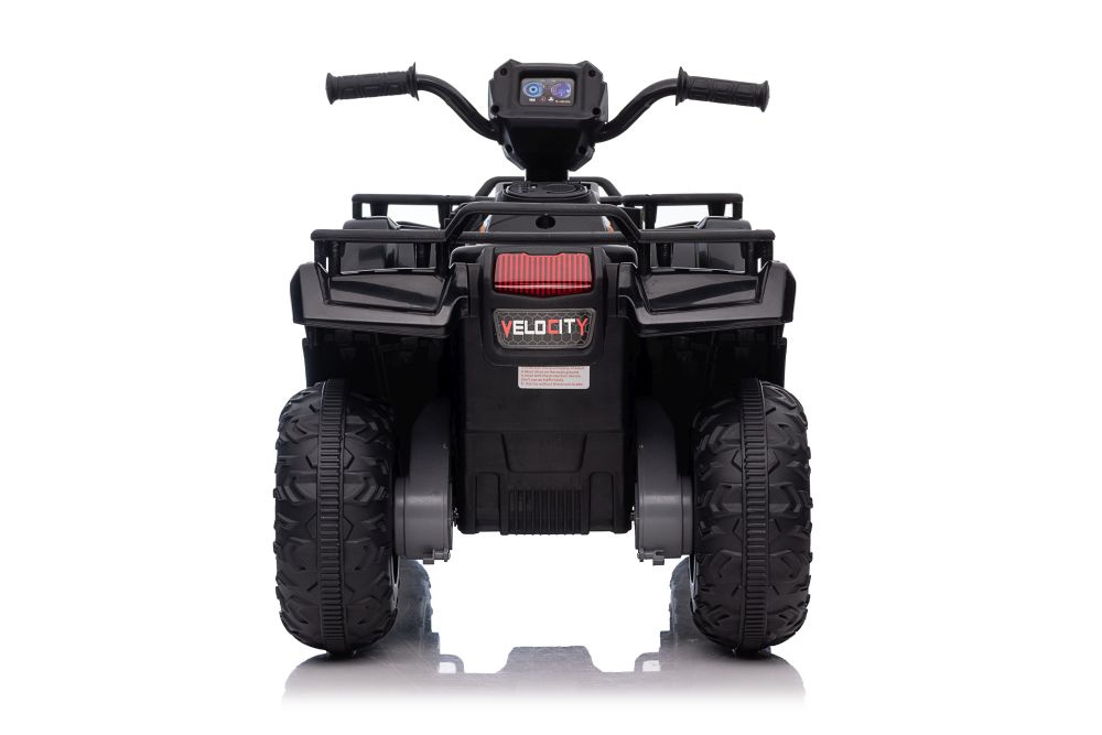 Vienvietis vaikiškas elektromobilis quad jc915, juodas