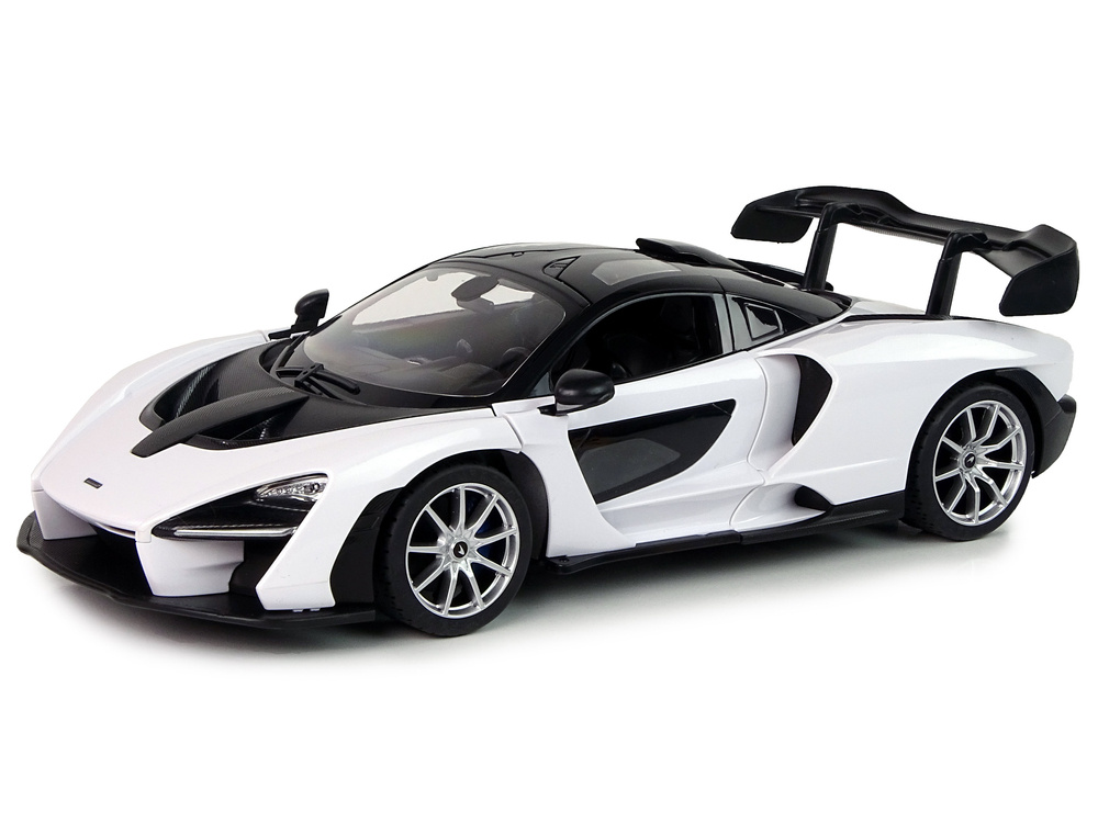 Nuotoliniu būdu valdomas automobilis r/c mclaren senna rastar 1:14, baltas