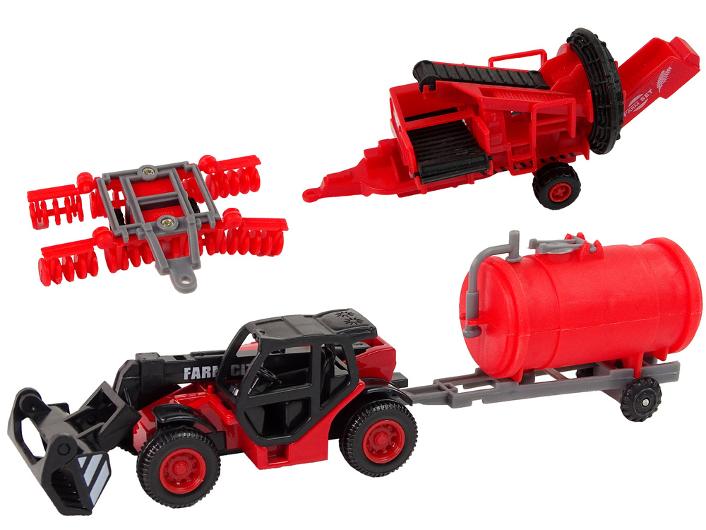 Žemės ūkio transporto priemonių rinkinys lean toys