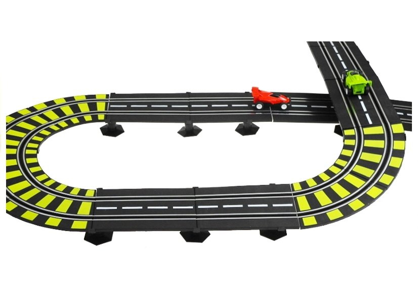 Lenktynių trasa 11 metrų + 2 automobiliai