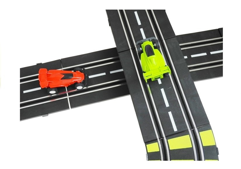 Lenktynių trasa 11 metrų + 2 automobiliai
