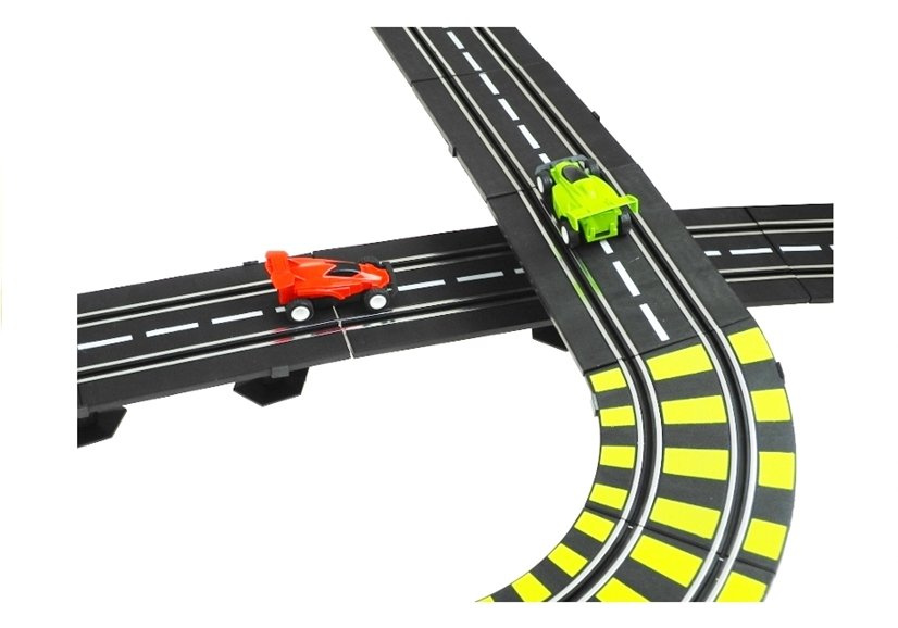 Lenktynių trasa 11 metrų + 2 automobiliai