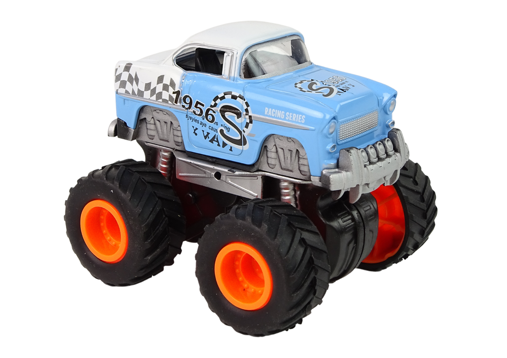 Mašinėlės 4x4 klasikinis didelių ratų modelis