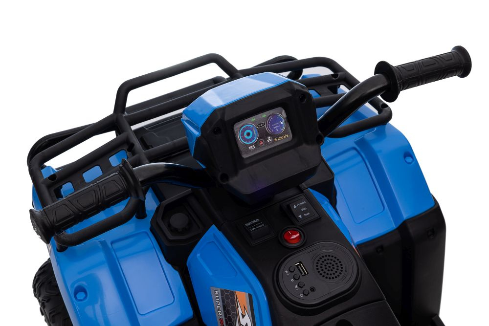 Vienvietis elektromobilis vaikams lean toys, mėlynas