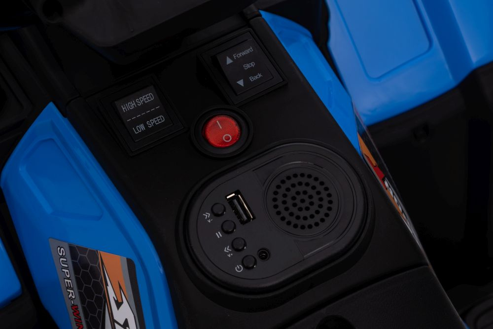 Vienvietis elektromobilis vaikams lean toys, mėlynas