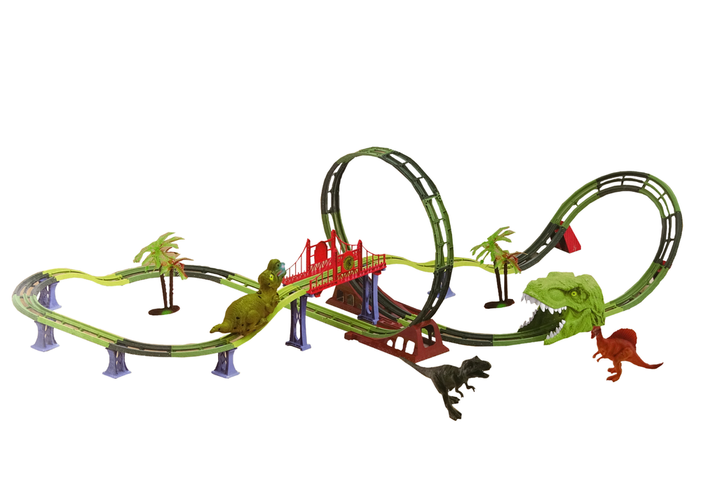 Trasa lean toys dinosaur railway