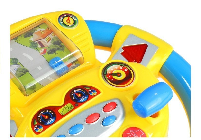Interaktyvus muzikinis vairas lean toys