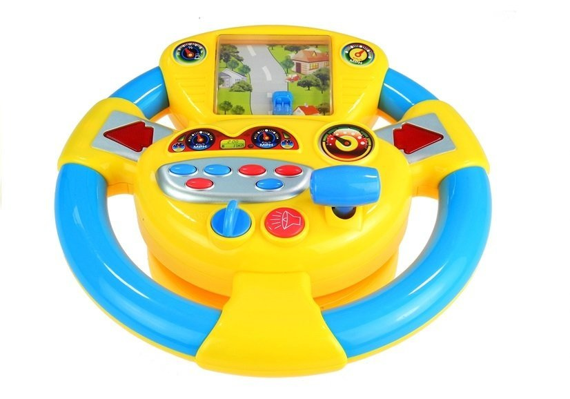 Interaktyvus muzikinis vairas lean toys
