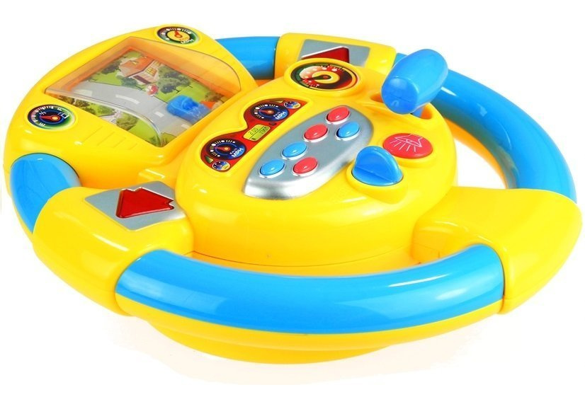 Interaktyvus muzikinis vairas lean toys