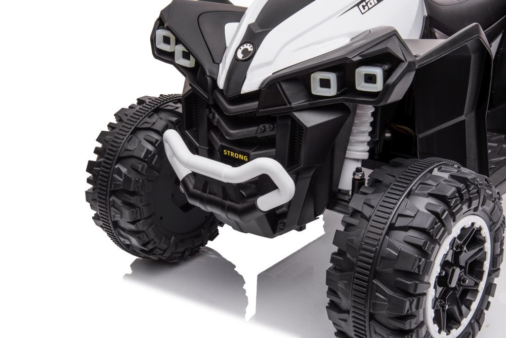 Electric ride on quad hl568 white