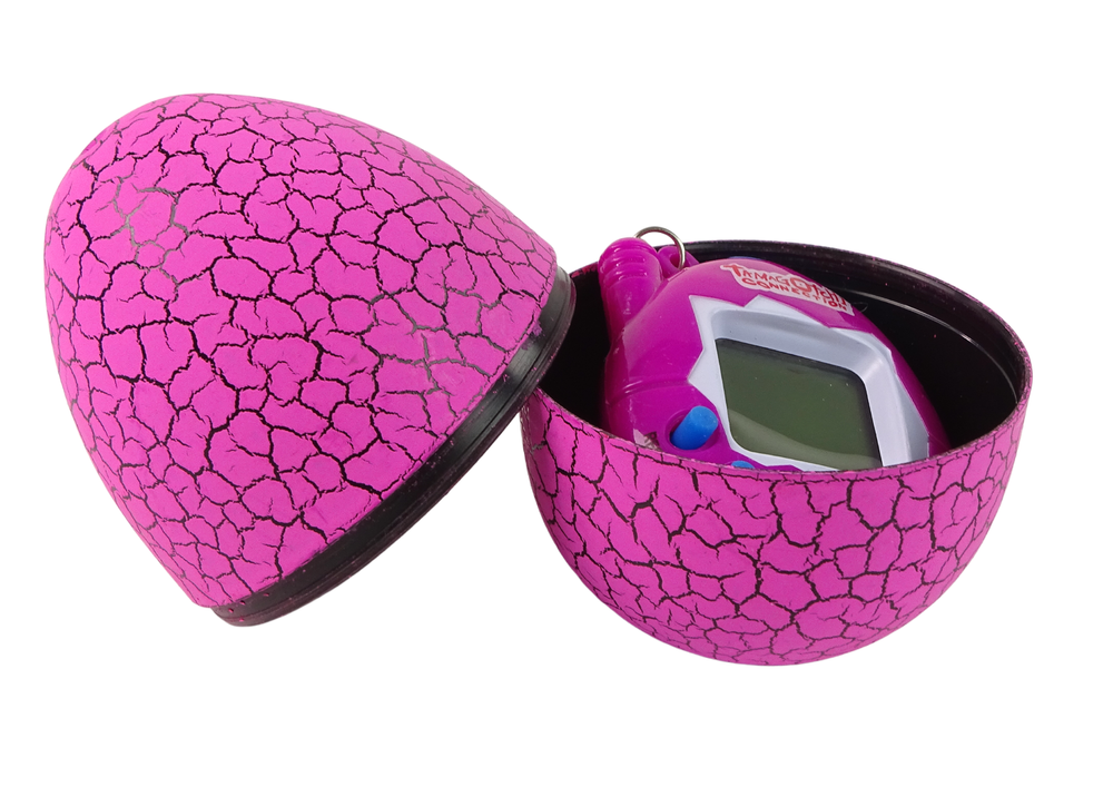 Rožinis Tamagotchi žaidimas elektroninis augintinis
