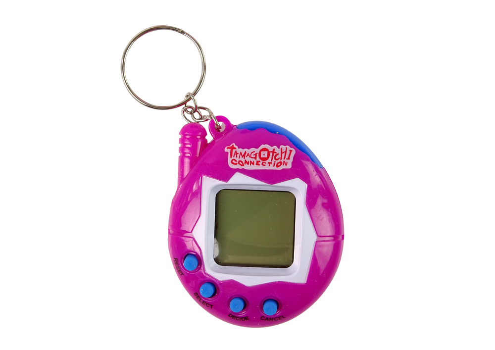 Rožinis Tamagotchi žaidimas elektroninis augintinis 2