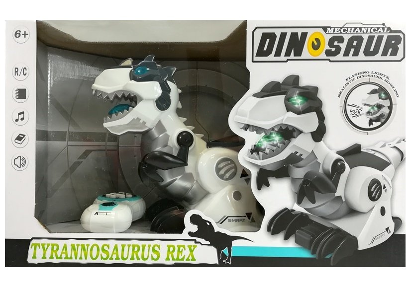 Nuotoliniu būdu valdomas interaktyvus dinozauras lean toys dinosaur