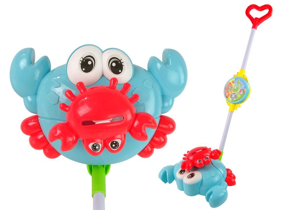 Stumdukas luminous crab stick pusher blue music