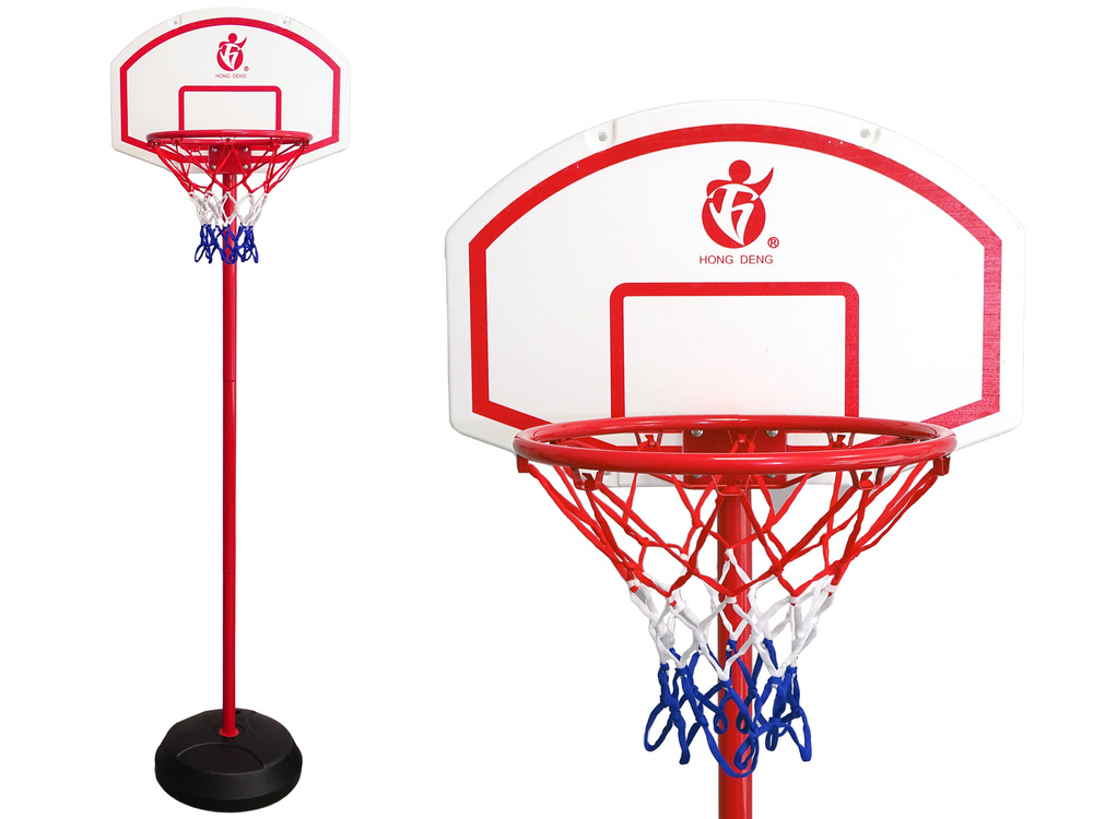 Vaikiškas krepšinio rinkinys su kamuoliu import leantoys, 110cm 1
