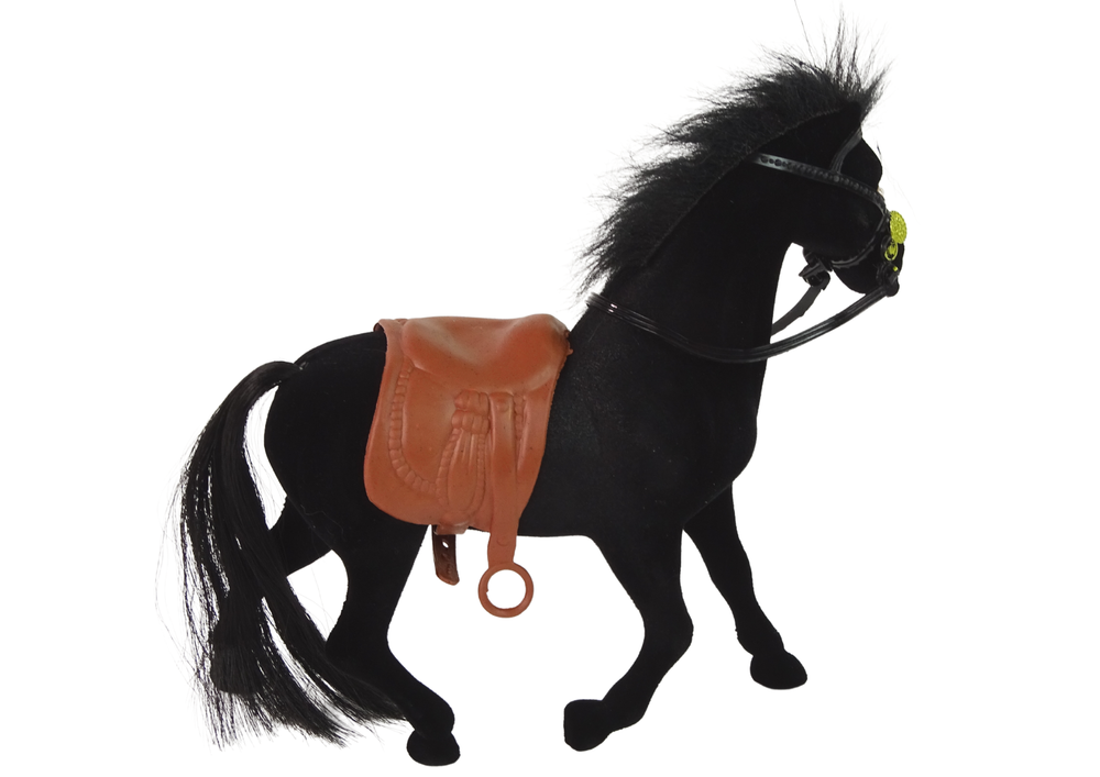 Figūrėlė žirgas black farm velvet horse