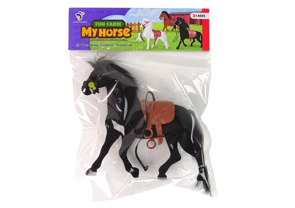 Figūrėlė žirgas black farm velvet horse