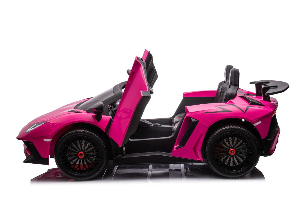 Dvivietis vaikiškas elektromobilis lean toys, rožinis