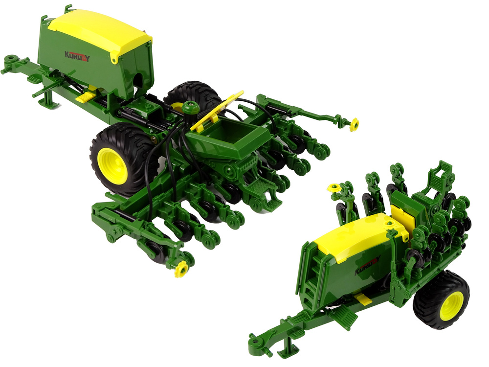 Nuotoliniu būdu valdomas traktorius lean toys 1:24