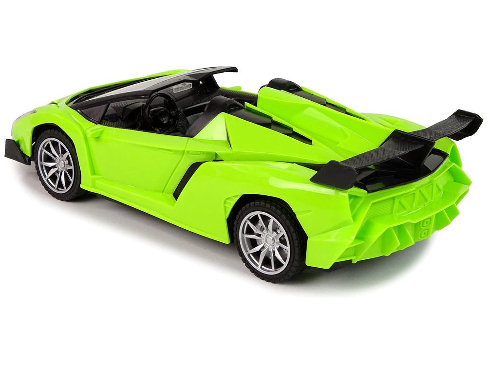 Nuotoliniu būdu valdomas automobilis Sports Car R/C 1:18, žalias 3
