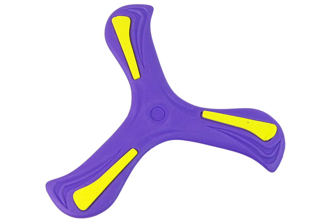 Vaikiškas bumerangas lean toys, violetinis