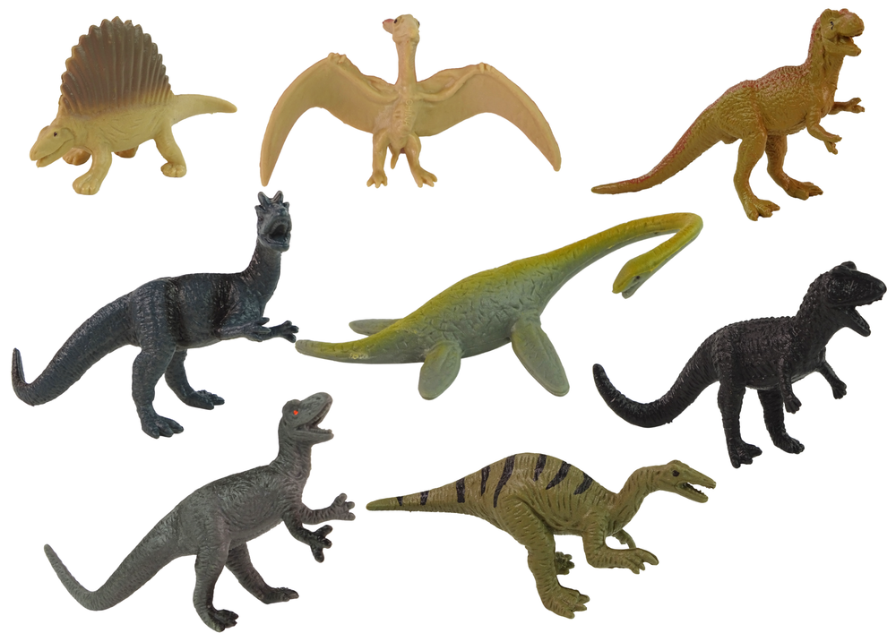 Dinozaurų figųrėlės, 12 vnt