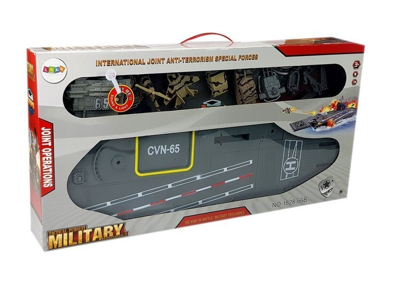 Lėktuvnešis su transporto priemonėmis lean toys