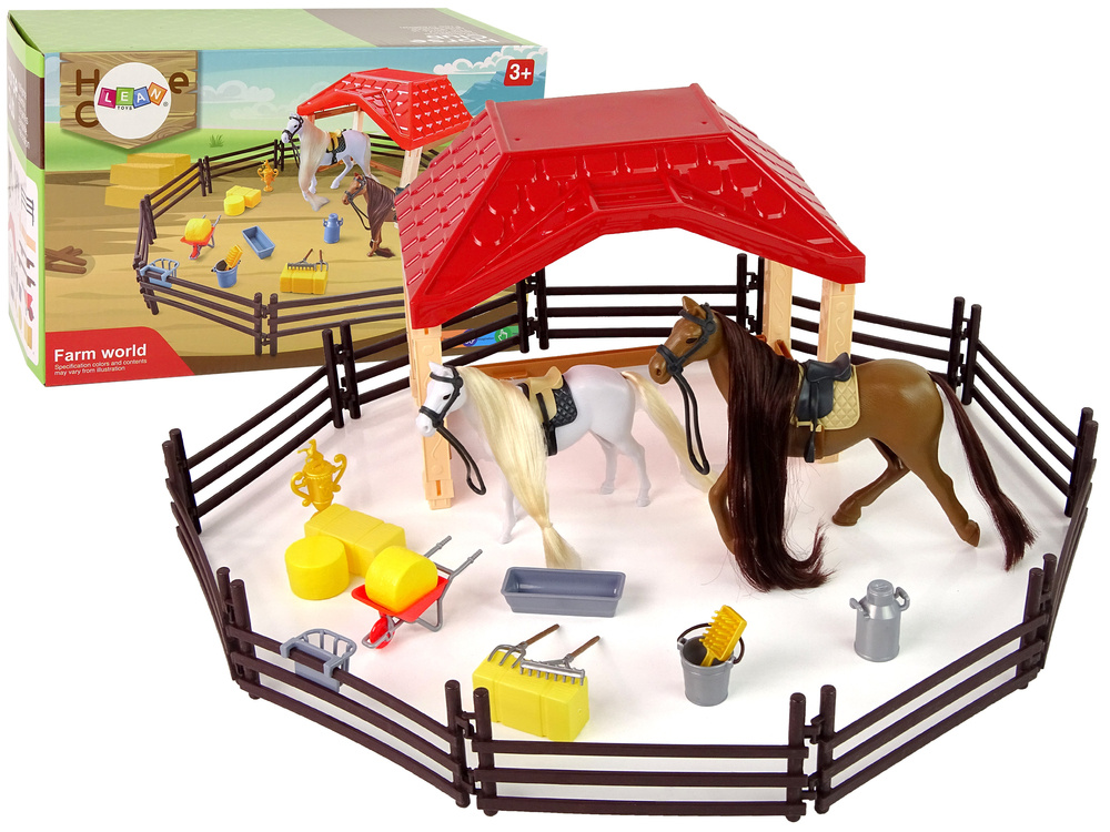 Žirgyno rinkinys lean toys farm world