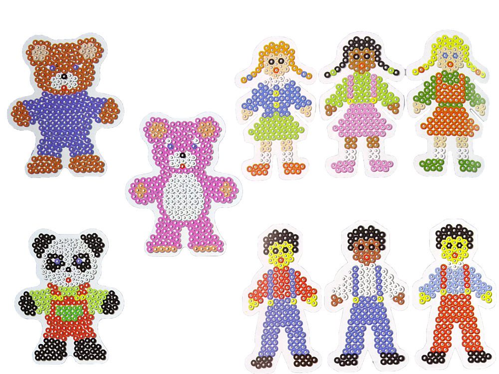 Kūrybinis rinkinys lyginimo karoliukai lean toys, 9000 d.