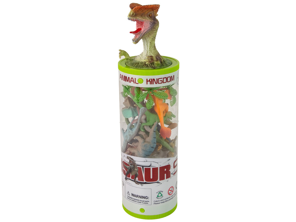 Dinozaurų figūrėlių rinkinys su aksesuarais, 12 vnt.